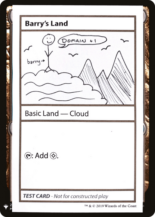 Barry's Land (CMB1-113) - Mystery Booster Playtest Cards 2019