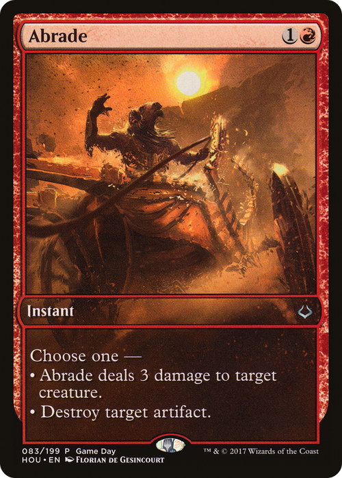 Abrade (GAME-083) - Hour of Devastation Promos
