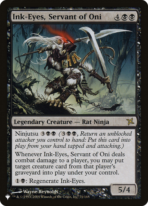 Ink-Eyes, Servant of Oni (LIST-71/165) - The List