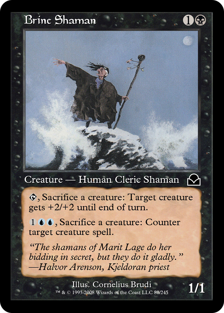 Brine Shaman (ME2-080) - Masters Edition II