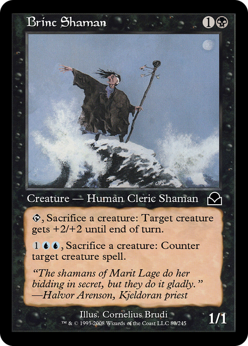 Brine Shaman (ME2-080) - Masters Edition II