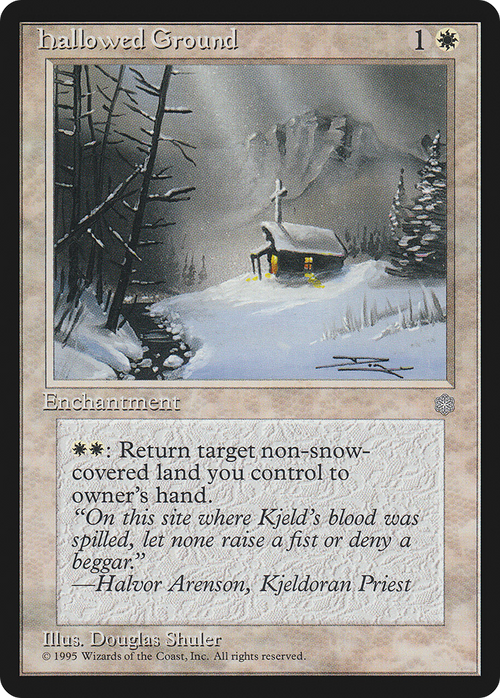 Hallowed Ground (ICE-) - Ice Age