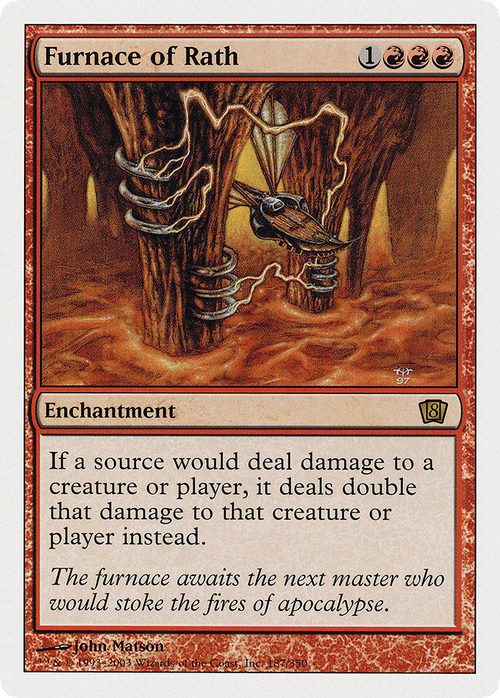 Furnace of Rath (8ED-187) - 8th Edition Foil
