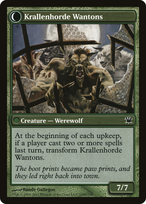 Grizzled Outcasts (ISD-185) - Innistrad: (Double Faced Transform) Foil