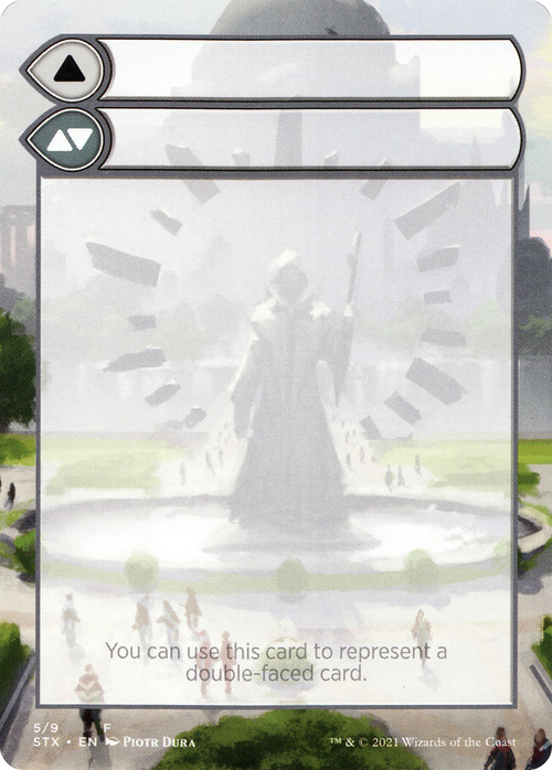 Double-Faced Substitute Card (SSTX-005) - Strixhaven: School of Mages Substitute Cards (Borderless)