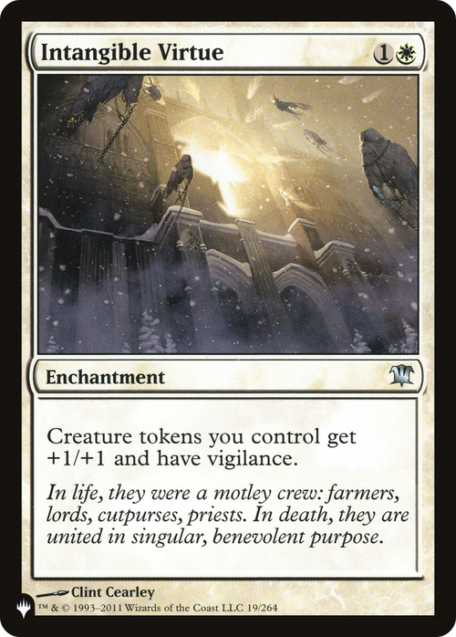 Intangible Virtue (LIST-ISD-19) - The List
