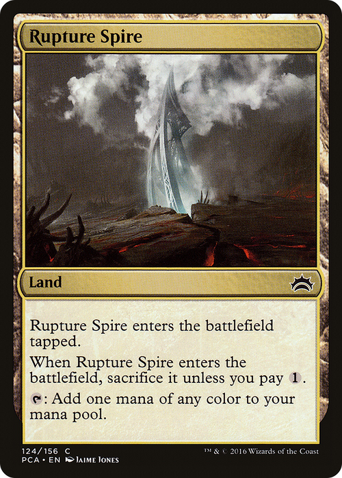 Rupture Spire (PCA-124) - Planechase Anthology