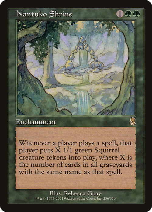 Nantuko Shrine (ODY-256) - Odyssey Foil