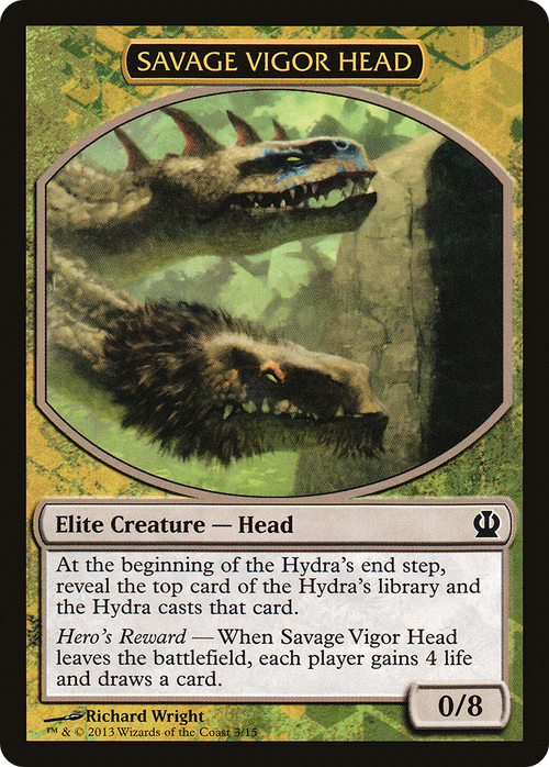 Savage Vigor Head (HERO-003) - Face the Hydra