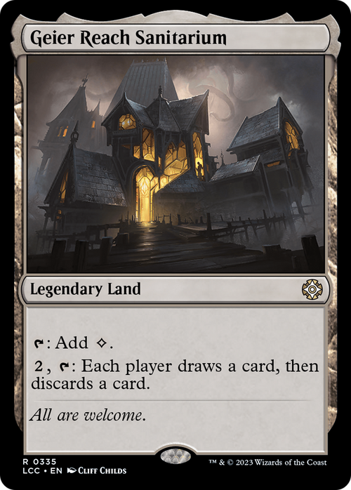 Geier Reach Sanitarium (LCC-335) - The Lost Caverns of Ixalan Commander