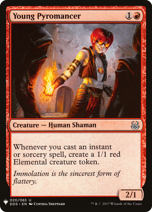 Young Pyromancer (DDS) (LIST-DDS-20) - The List