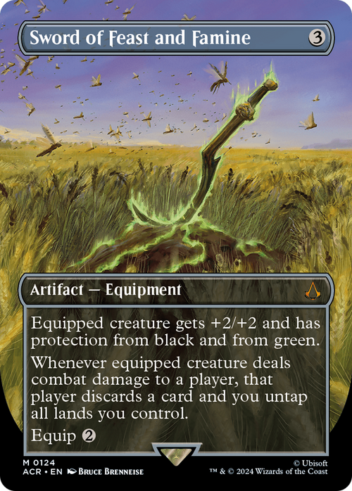Sword of Feast and Famine (Borderless) (ACR-124) - Assassin's Creed