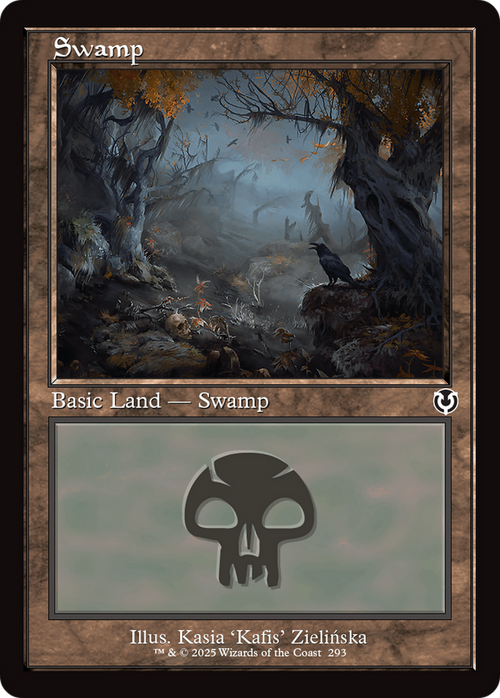 Swamp (293) (Retro Frame) (INR-293) - Innistrad Remastered Foil