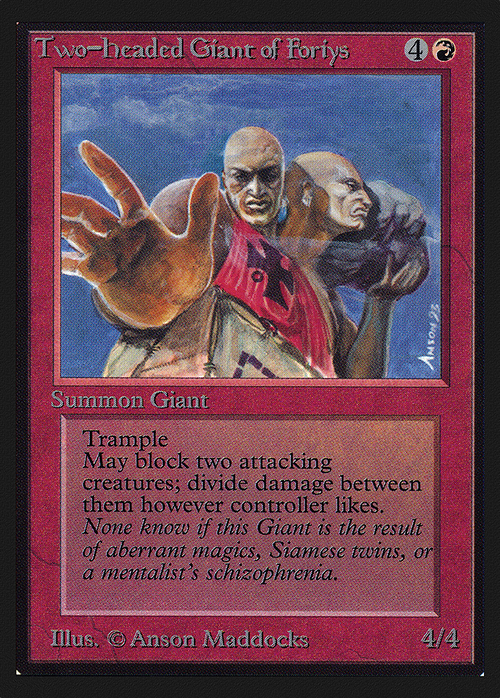 Two-Headed Giant of Foriys (CE) (CED-) - Collectors' Edition