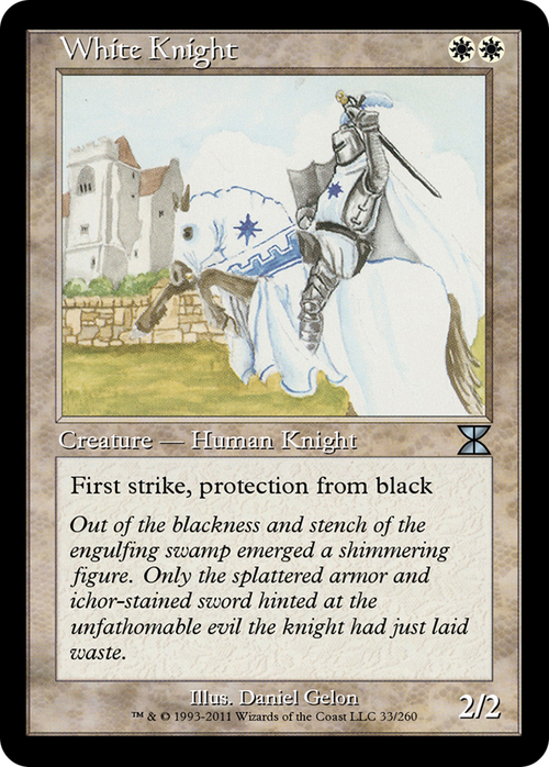 White Knight (ME4-033) - Masters Edition IV