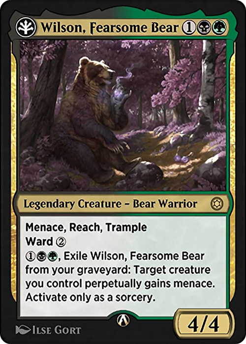 Wilson, Fearsome Bear (HBG-19B) - Alchemy Horizons: Baldur's Gate