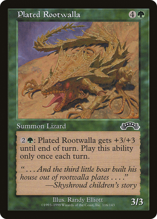 Plated Rootwalla (EXO-116) - Exodus