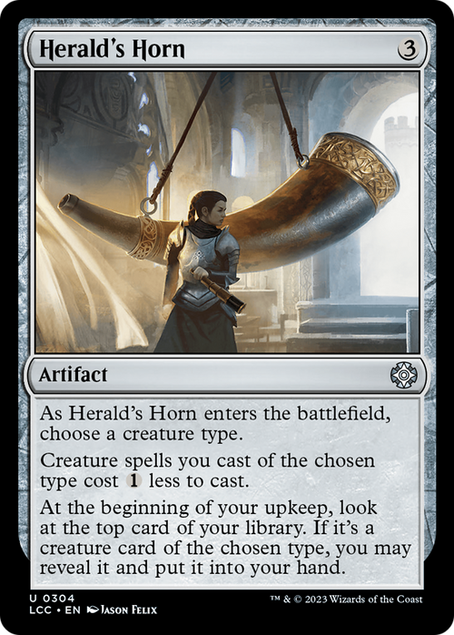 Herald's Horn (LCC-304) - The Lost Caverns of Ixalan Commander
