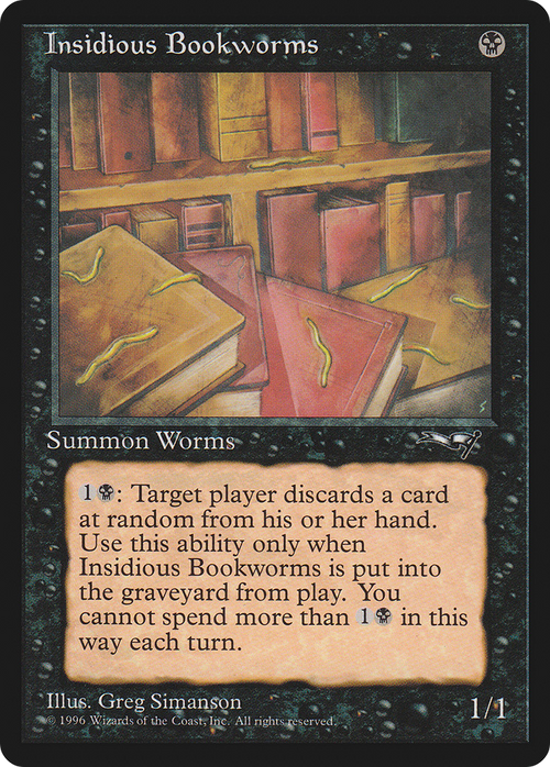 Insidious Bookworms (ALL-013) - Alliances