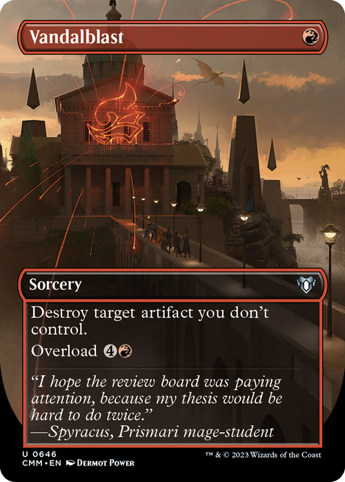 Vandalblast (Borderless) (CMM-646) - Commander Masters