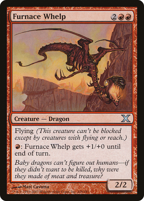 Furnace Whelp (10E-205) - Tenth Edition