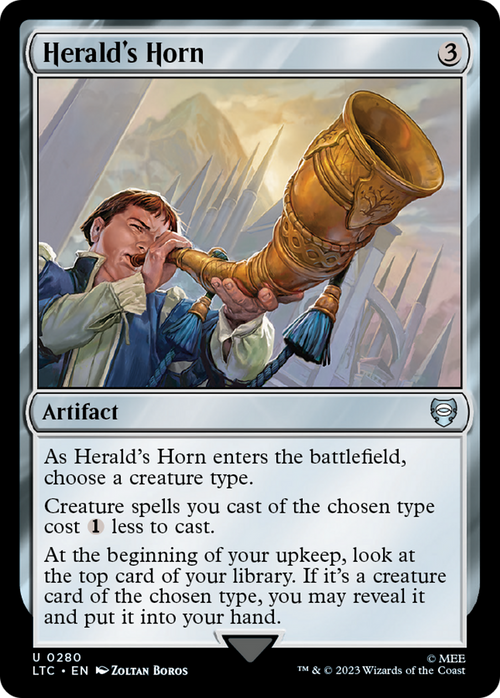 Herald's Horn (LTC-280) - Tales of Middle-earth Commander