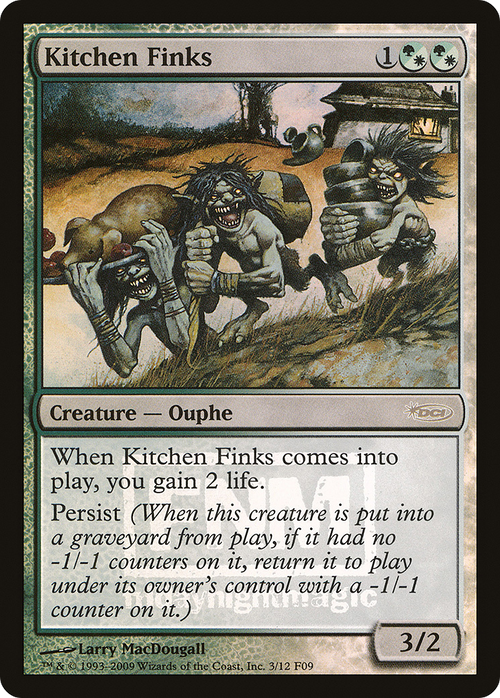 Kitchen Finks (FNM-003) - Friday Night Magic 2009 Foil
