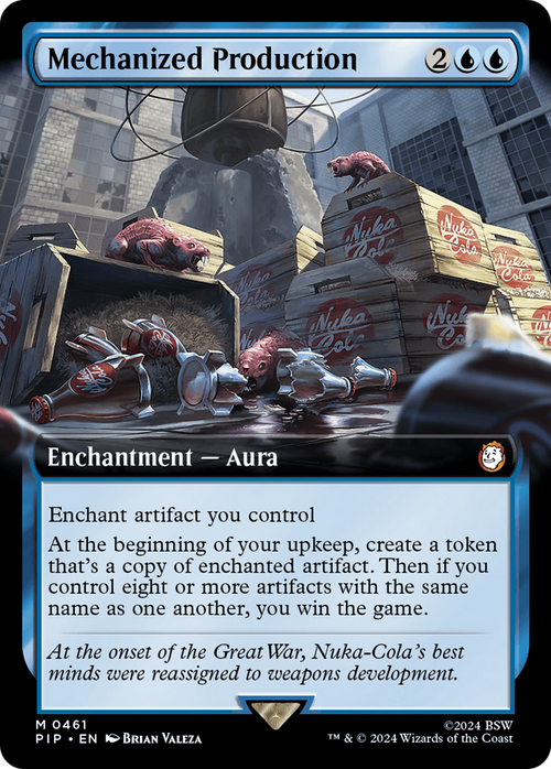 Mechanized Production (Extended Art) (PIP-461) - Fallout: (Extended Art)