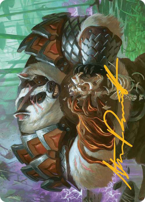 Hugs, Grisly Guardian // Hugs, Grisly Guardian (ABLB-027) - Bloomburrow Art Series (Borderless)