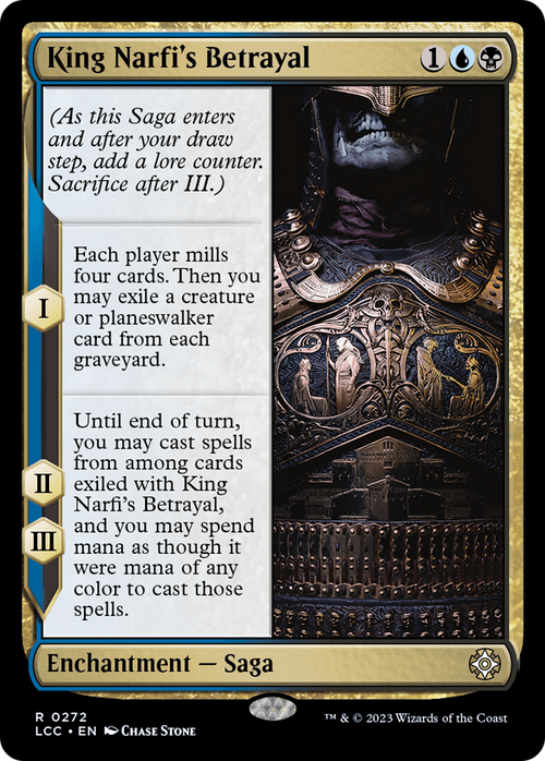 King Narfi's Betrayal (LCC-272) - The Lost Caverns of Ixalan Commander