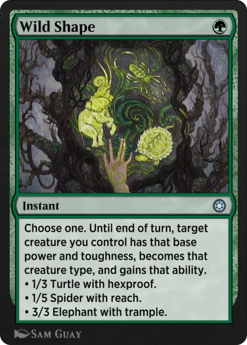Wild Shape (HBG-228) - Alchemy Horizons: Baldur's Gate