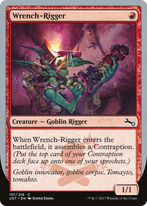 Wrench-Rigger (UST-101) - Unstable