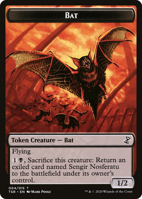 Bat (TTSR-004) - Time Spiral Remastered Tokens