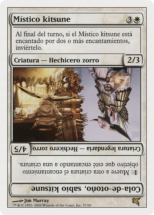 Kitsune Mystic // Autumn-Tail, Kitsune Sage (Italian) - "Mistico Kitsune" (PSAL-G37) - Salvat 2005