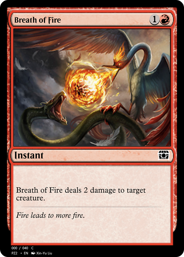 Breath of Fire (PZ2-70859) - Treasure Chest Foil