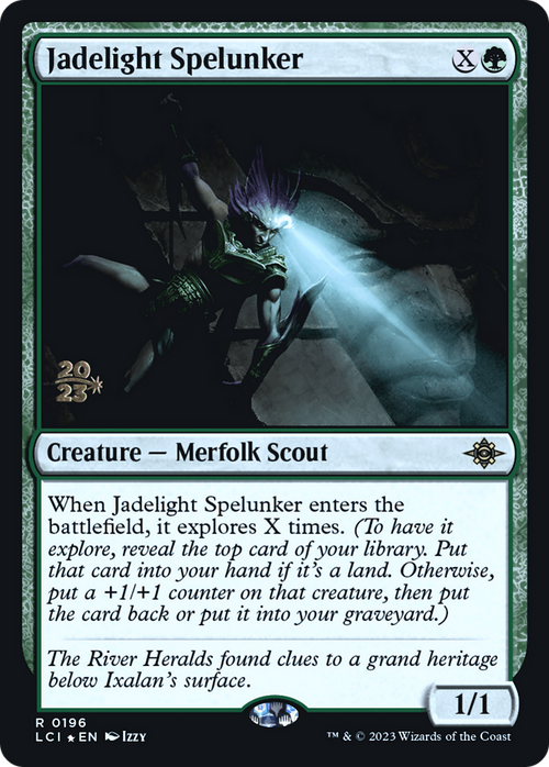 Jadelight Spelunker (PRE-196) - The Lost Caverns of Ixalan Promos Foil