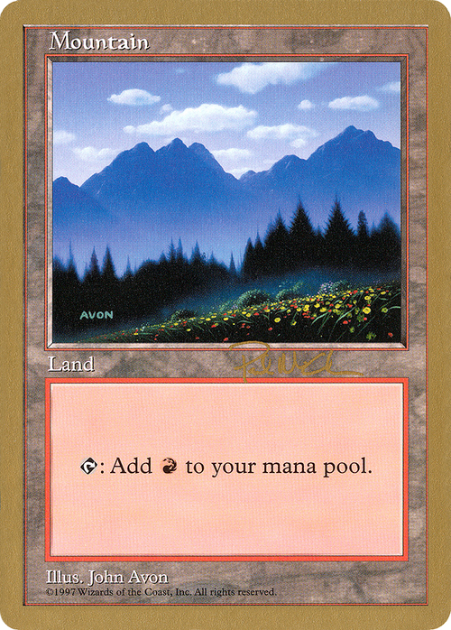 Mountain (433) - 1997 Paul McCabe (5ED) (WCD-) - World Championship Decks 1997