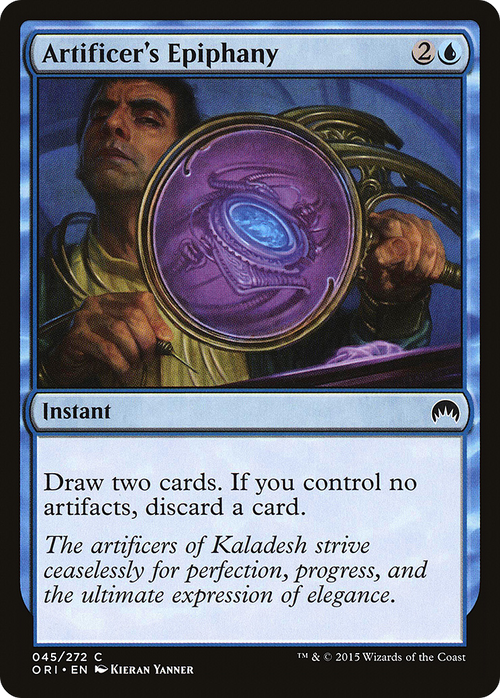 Artificer's Epiphany (ORI-045) - Magic Origins Foil