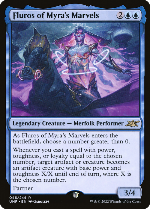 Fluros of Myra's Marvels (UNF-046) - Unfinity Foil