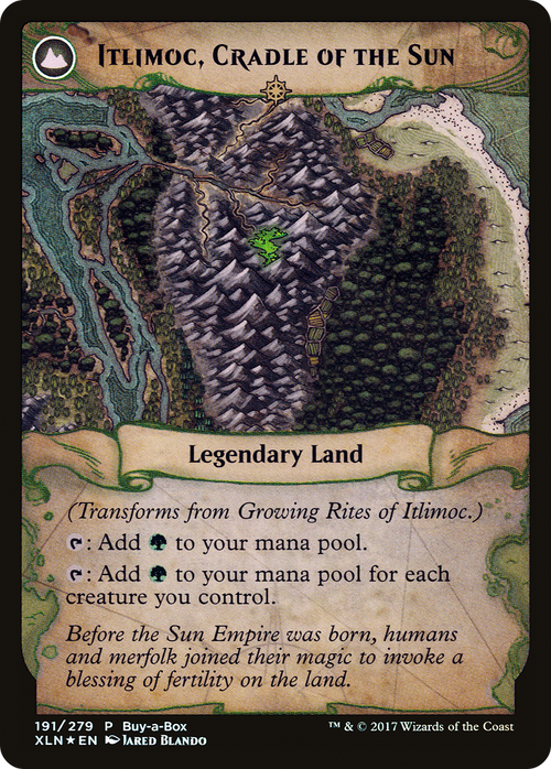 Growing Rites of Itlimoc (BABP-191) - XLN Treasure Chest: (compasslanddfc) Foil