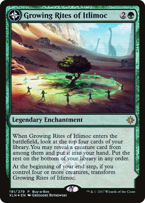 Growing Rites of Itlimoc (BABP-191) - XLN Treasure Chest: (compasslanddfc) Foil