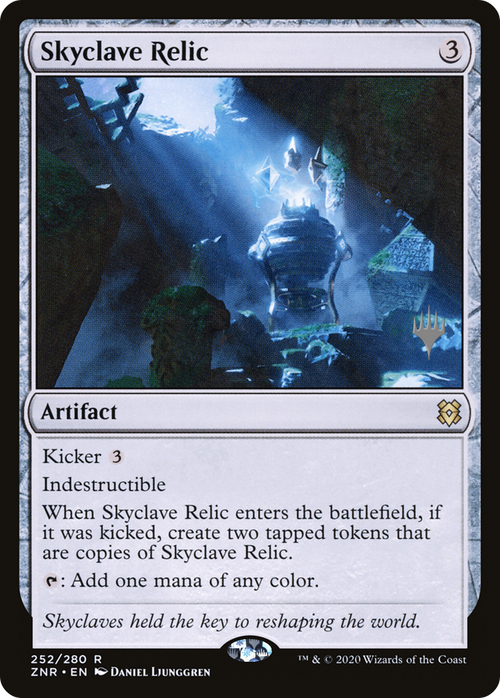 Skyclave Relic (PPZNR-252P) - Zendikar Rising Promos