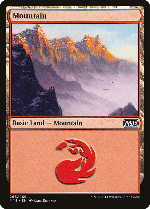 Mountain (265) (M15-265) - Magic 2015 Foil