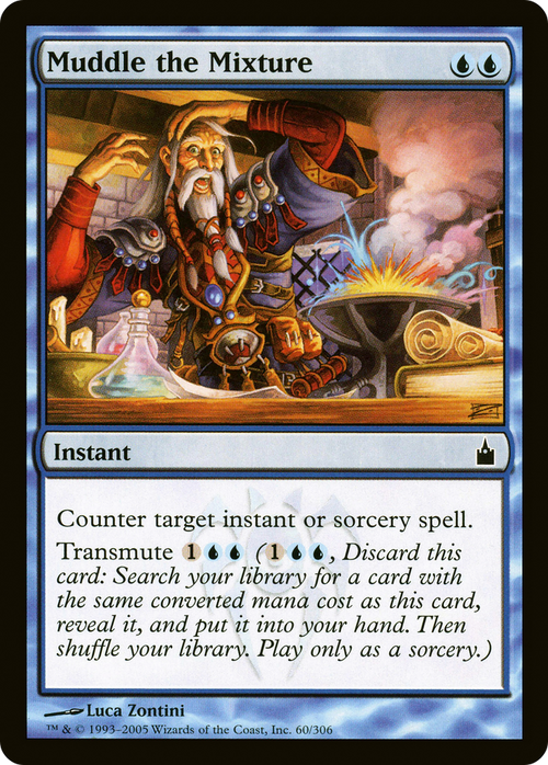 Muddle the Mixture (RAV-060) - Ravnica: City of Guilds Foil