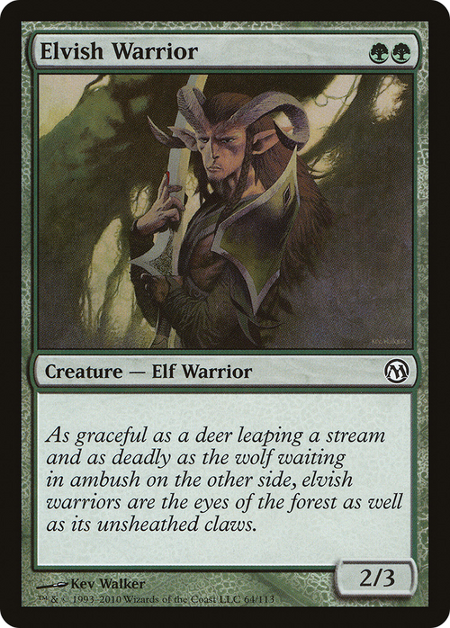 Elvish Warrior (DPA-064) - Duels of the Planeswalkers