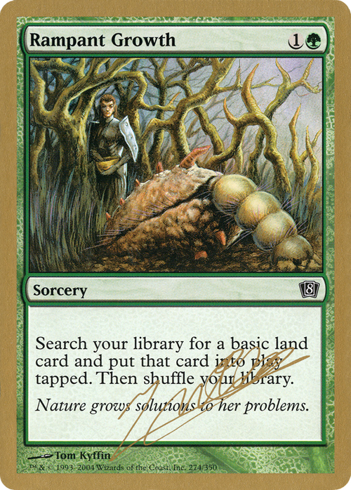 Rampant Growth - 2004 Julien Nuijten (8ED) (WCD-JN274) - World Championship Decks 2004
