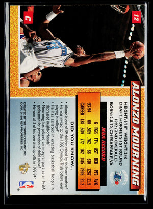 Alonzo Mourning