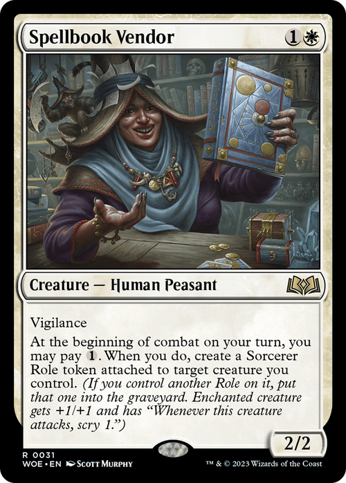 Spellbook Vendor (WOE-031) - Wilds of Eldraine Foil