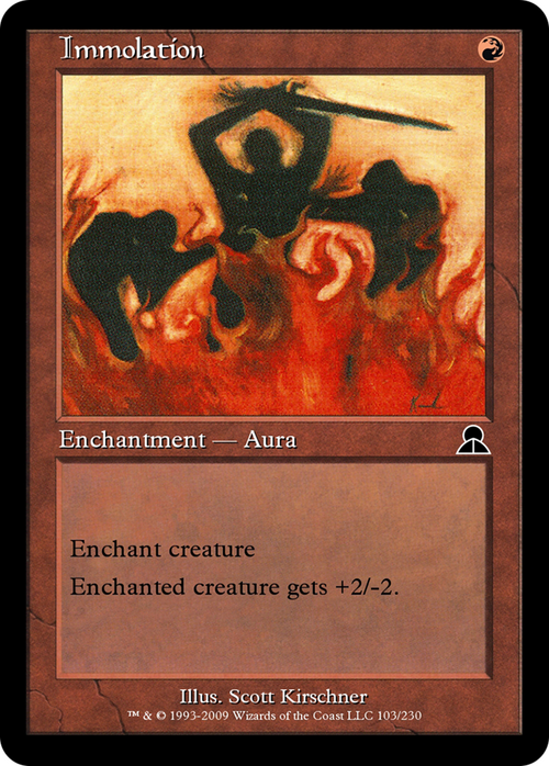 Immolation (ME3-103) - Masters Edition III
