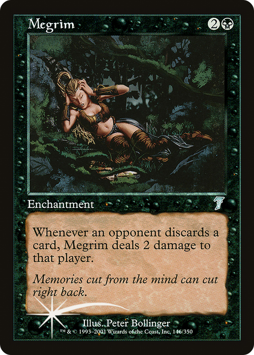 Megrim (7ED-146) - 7th Edition Foil